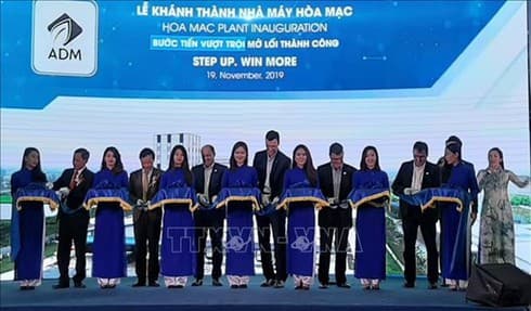 US group inaugurates animal feed plant in Ha Nam province