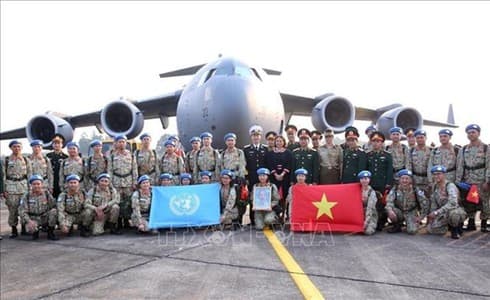 Ministry bids farewell to peacekeepers to join UN mission