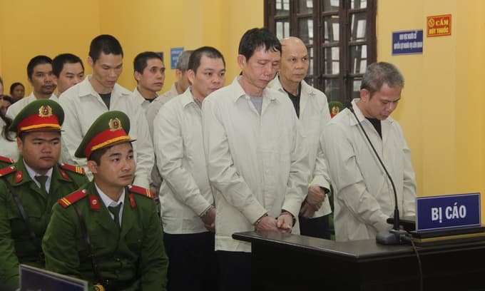 11 sentenced to death in Vietnam for drug trafficking