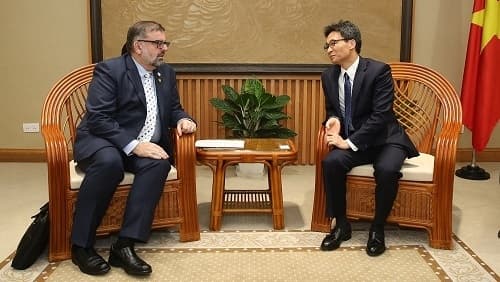 Deputy PM hosts Direct of Joint UN Programme on UNAIDS