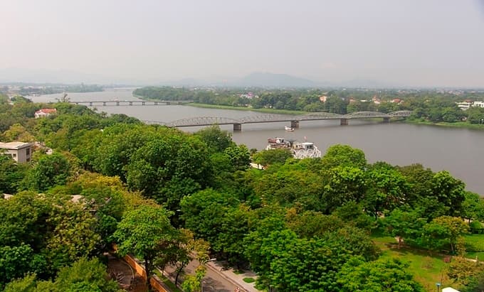 Former imperial capital remains lush green