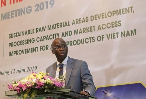 Meeting talks sustainable development of agricultural material areas