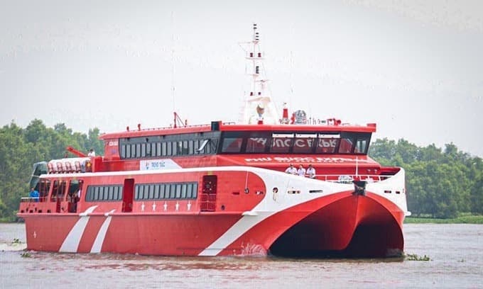 Mekong Delta speedboat service to Con Dao extended to Can Tho