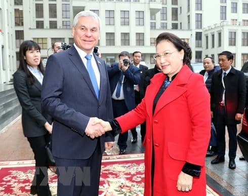 Vietnam values traditional friendship with Belarus: Top legislator
