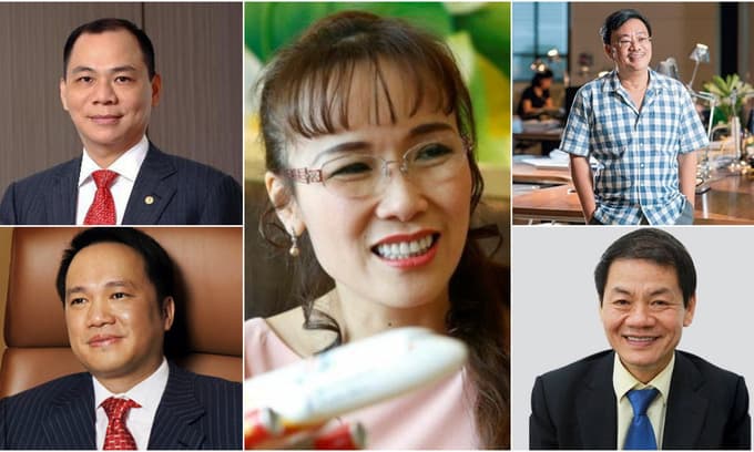 Five Vietnamese billionaires amass assets worth $14.4 billion: Forbes