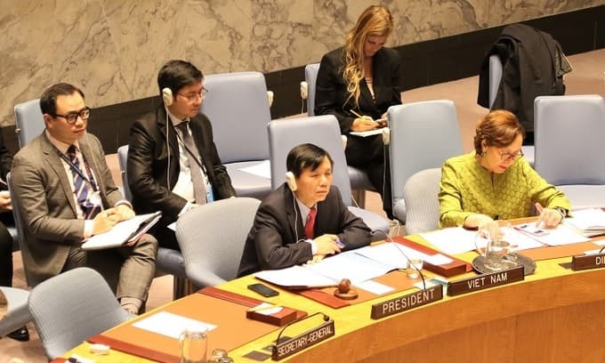 Vietnam chairs Security Council meeting for the first time