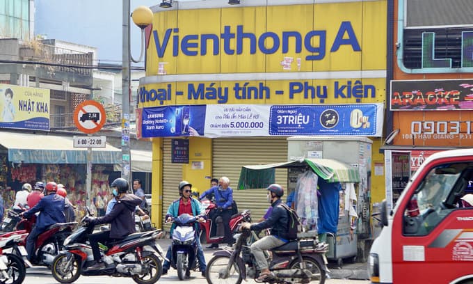 Mobile phone retailer Vien Thong A shuts up shop