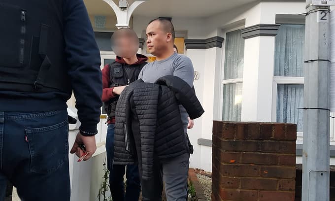 Smuggler of Vietnamese people nabbed in UK