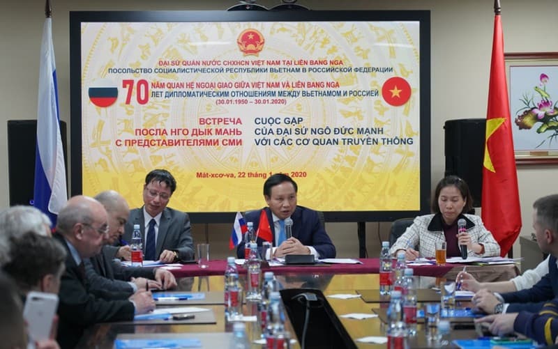 70 years of Vietnam-Russia diplomatic ties marked in Moscow