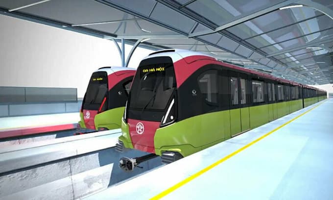 Hanoi's second metro line gets ready for trial run next year