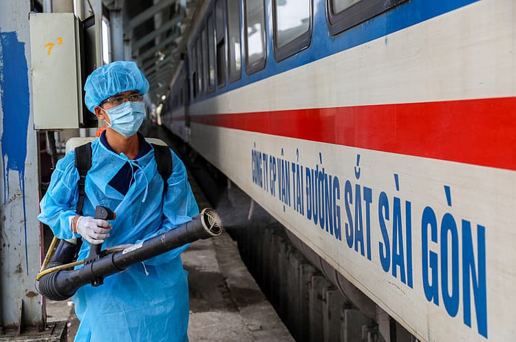 Saigon rail hub sharpens nCoV offensive