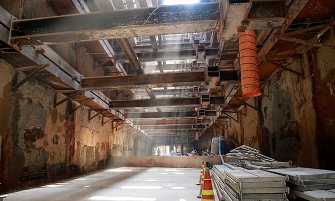 Construction done, Saigon metro line ready for equipment installation