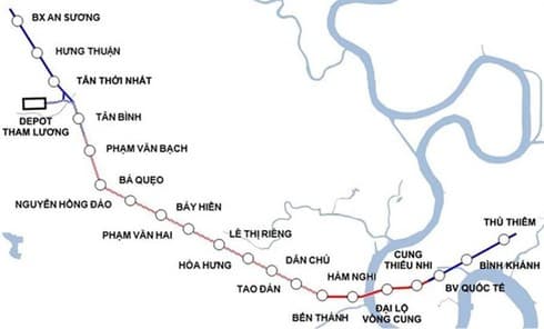 Work on HCM City’s Metro Line No.2 to begin next year