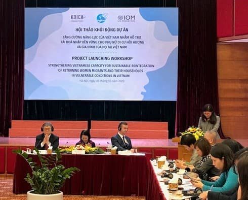 Project helps women migrant returnees reintegrate