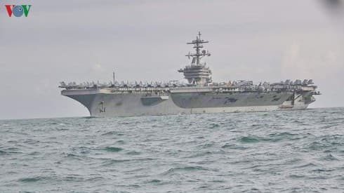 US naval ships finalize Da Nang port visit to mark 25 years of diplomatic ties