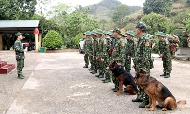 Vietnam uses trained dogs to prevent illegal entry from China amid Covid-19 fight