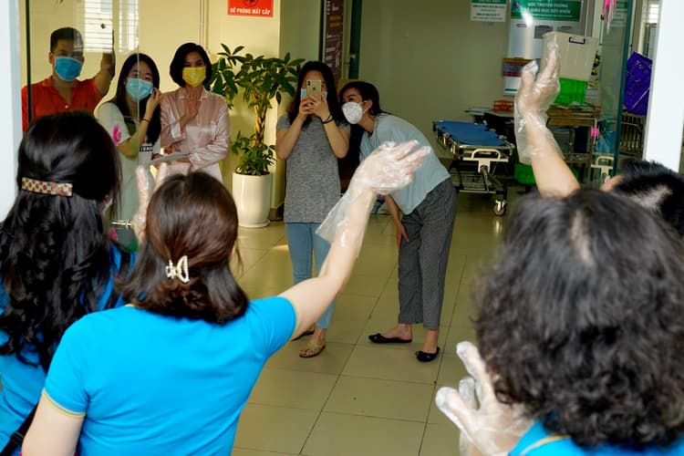 Flight attendants stare Covid-19 in the face
