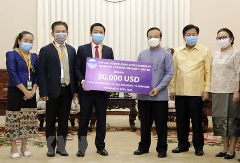 Vietnamese firm helps Laos combat COVID-19
