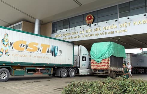 Exports of some farm produce via Lao Cai border gate surge in Q1