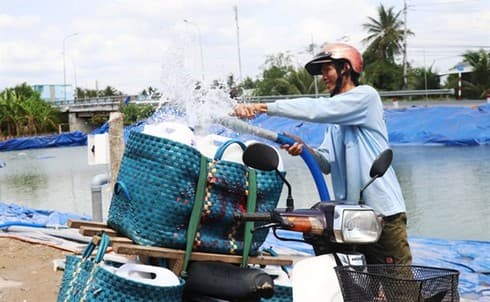 Five provinces receive funds to fight saltwater intrusion