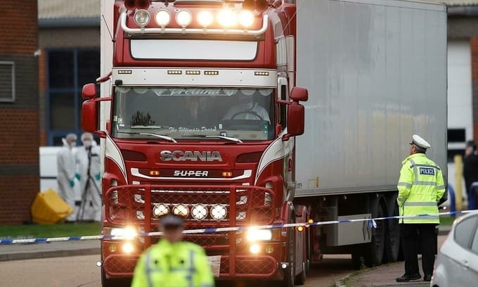 Northern Irish driver pleads guilty over 39 Vietnamese truck deaths