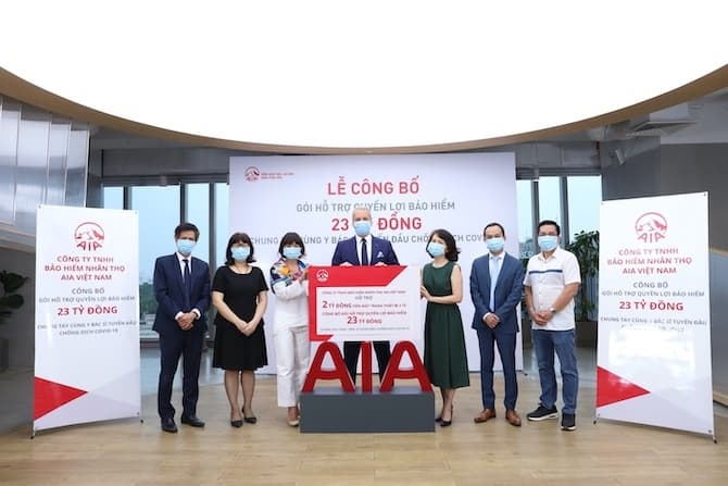 AIA creates $1.1 million support package for Covid-19 frontline warriors