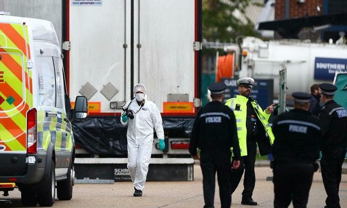 Man arrested in Ireland in connection with deaths of 39 Vietnamese: UK police
