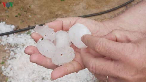 Hailstorms wreak havoc in central Vietnam