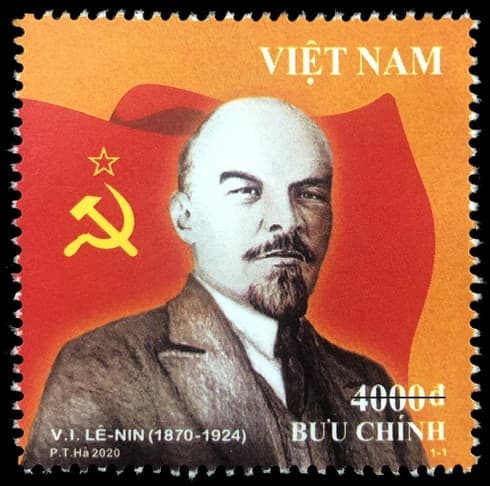 Newly commissioned stamps commemorate 150th birth of Lenin