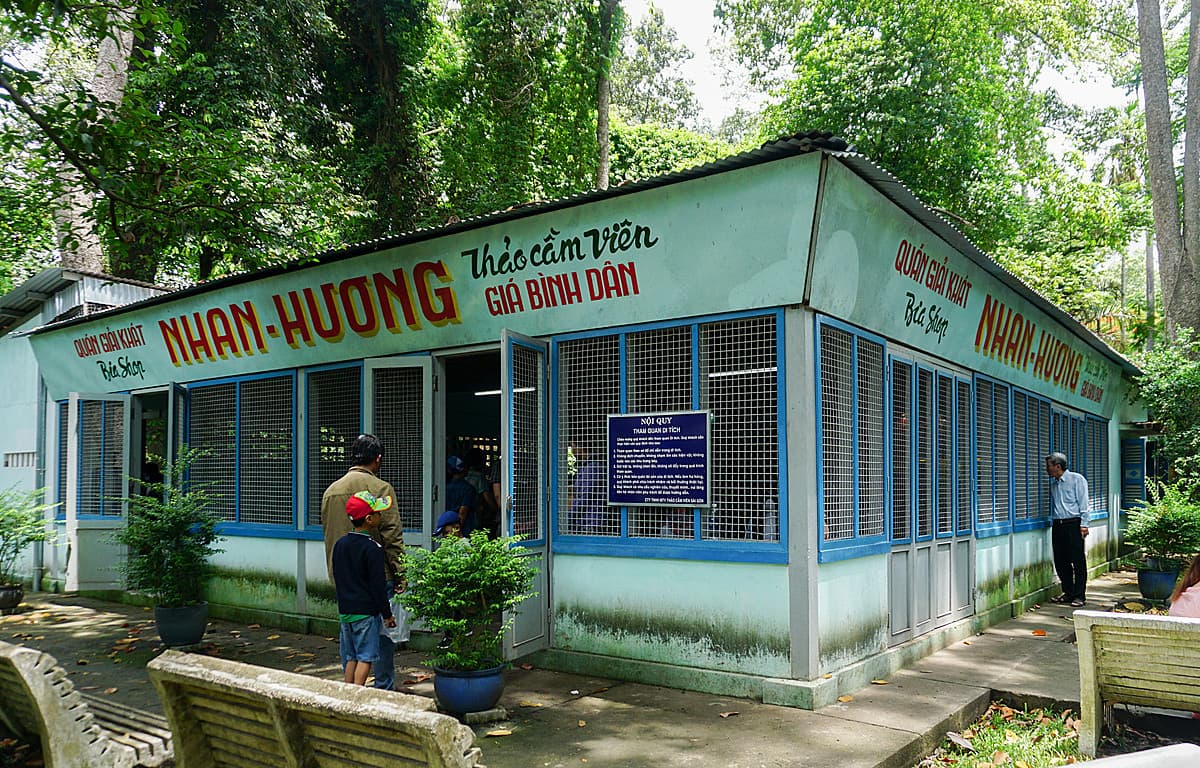 Trip down memory lane: a secret army base inside Saigon Zoo