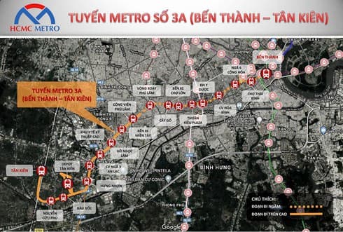 HCM City proposes development of Ben Thanh-Tan Kien metro line No. 3A