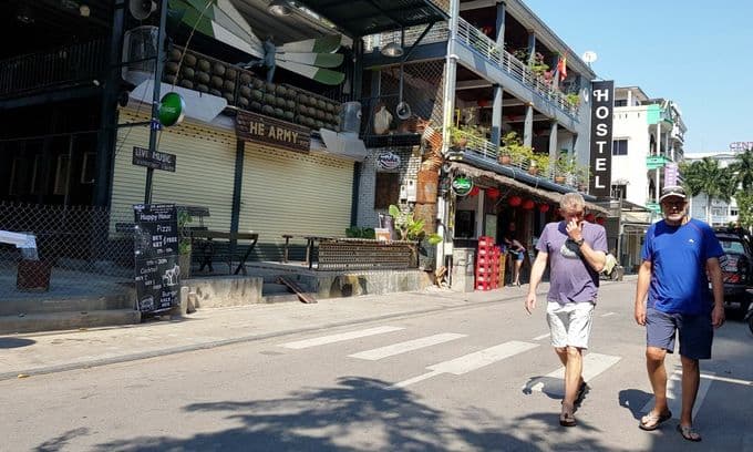 Hue pedestrian zone reopens after two months