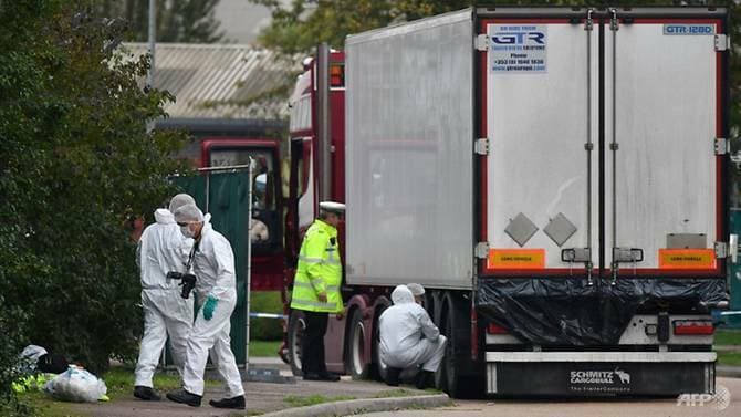 26 people arrested in France and Belgium over truck deaths