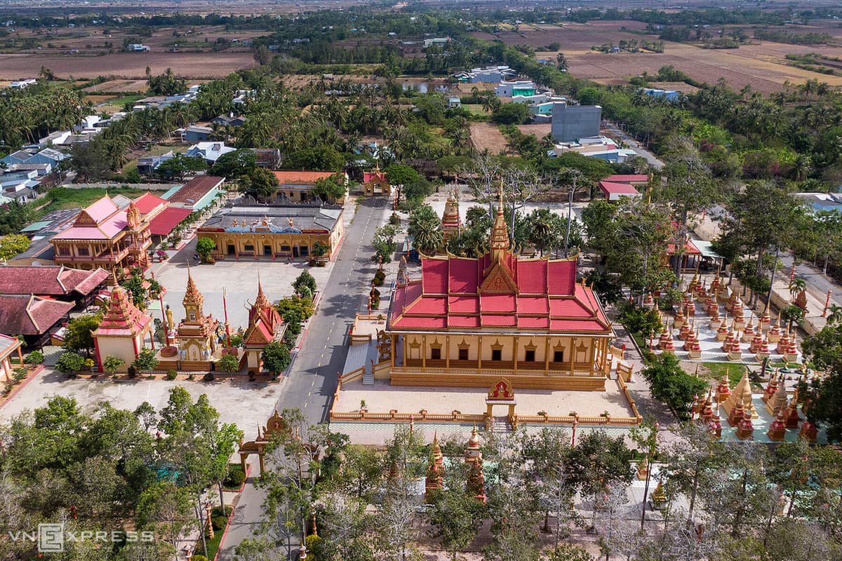 Mekong Delta pagoda preserves Khmer culture