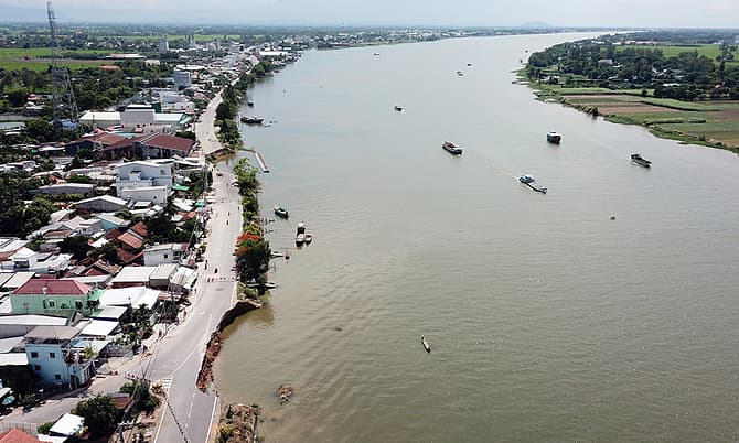 Authorities earmark $3 million to fix Mekong River erosion