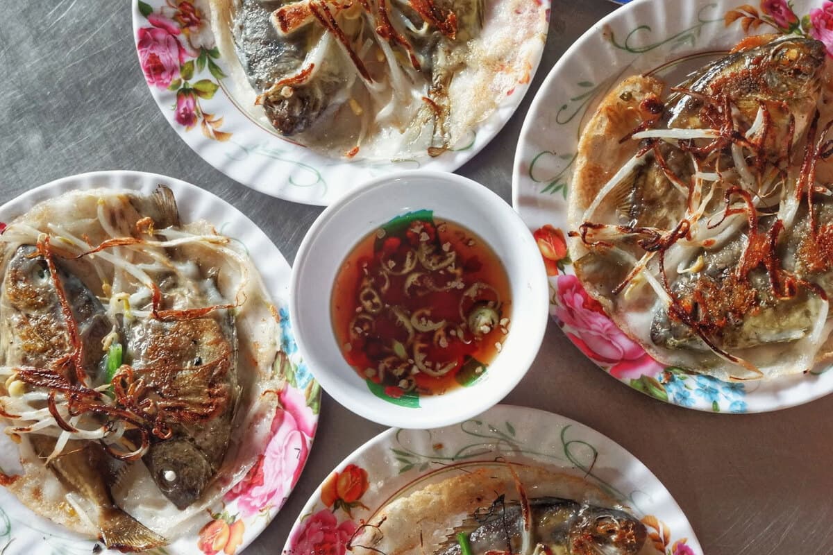 A Hue village does something uniquely fishy with pancakes