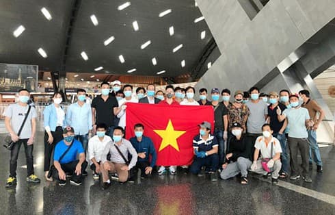 266 Vietnamese repatriated from the Middle East due to COVID-19