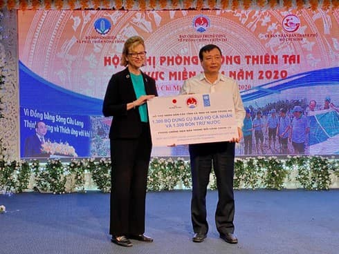 Japan, UNDP provide basic support for COVID-19 prevention to poor households