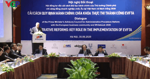 Government holds dialogue with European business community