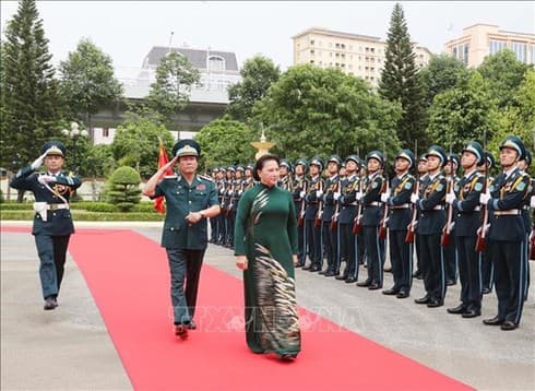 Top legislator visits Air Force - Air Defence Service