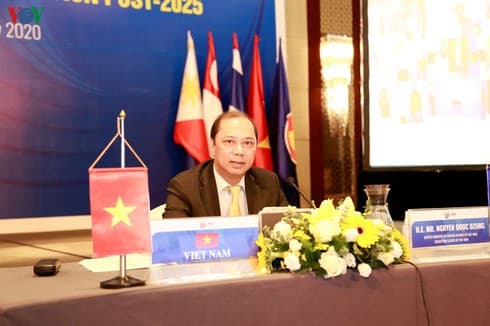 Online meeting talks post-2025 ASEAN Community Vision