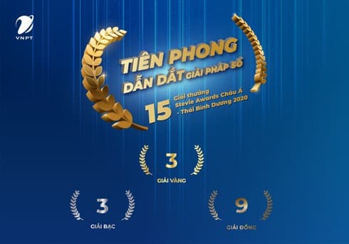 VNPT enjoys big win at Asia-Pacific Stevie Awards 2020