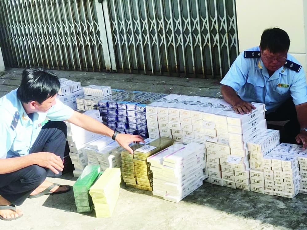 Smuggled cigarettes continues to be transported inland across southwest border