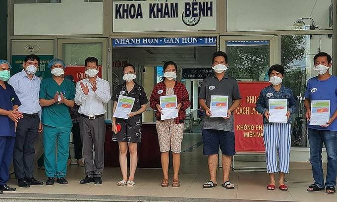 Five more Covid-19 patients recuperate in Da Nang
