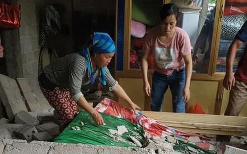 Son La hit by two earthquakes in a single morning