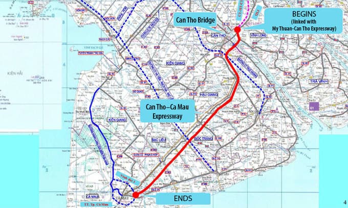 Vietnam mulls new 130 km Mekong Delta expressway