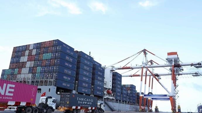 Cargo throughput of seaports still maintains growth in eight months