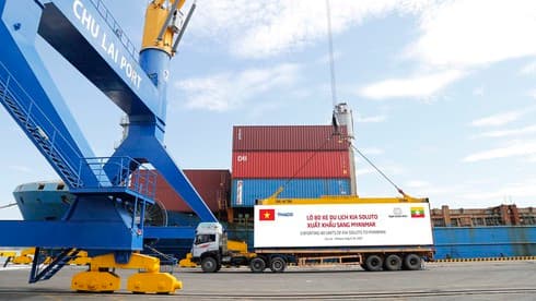 THACO boosts automobile exports to Myanmar