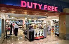 Conditions for buying duty-free goods