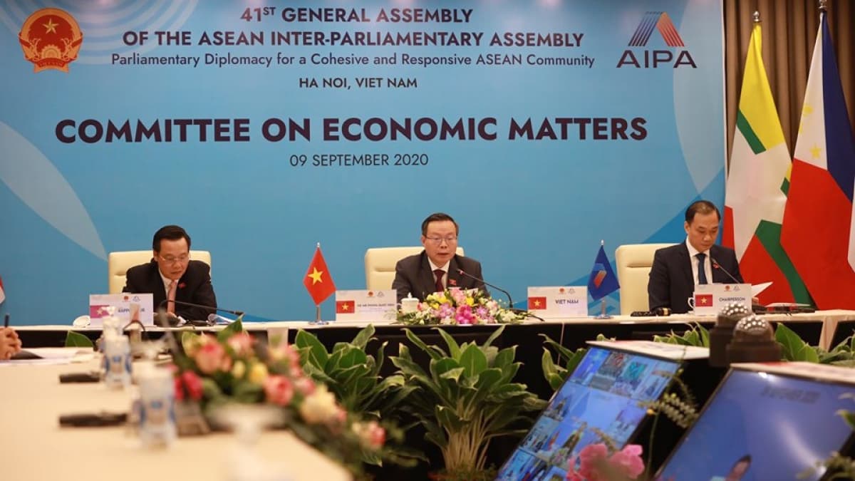 AIPA-41 underlines role of parliaments in post-pandemic economic recovery